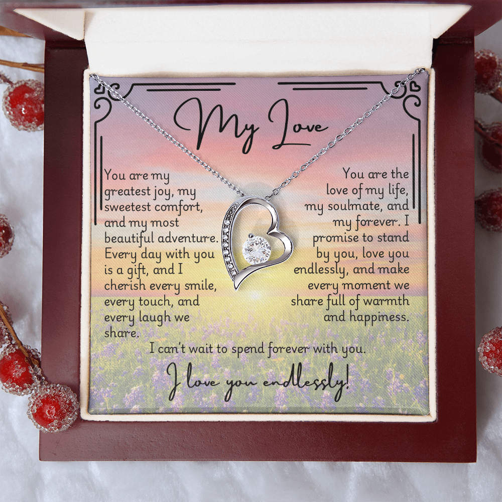 Forever Love Necklace - Fiancée 2