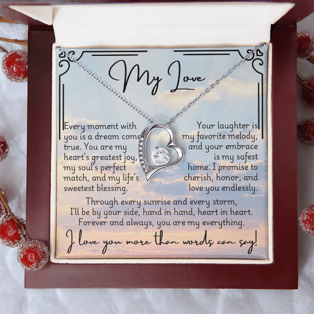 Forever Love Necklace - Fiancée 1