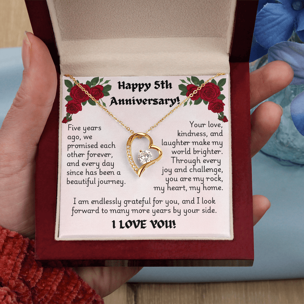 Forever Love Necklace - Anniversary 5