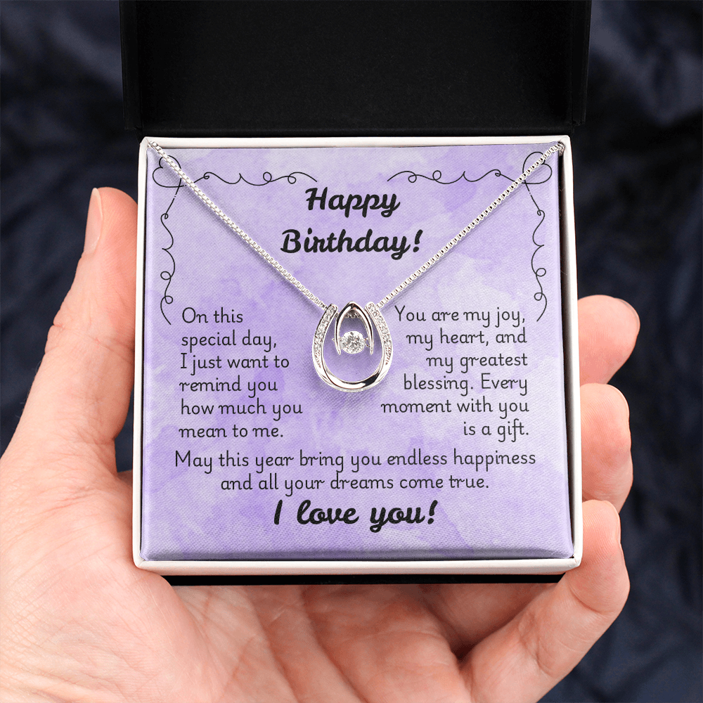 Lucky In Love Necklace - Birthday 1