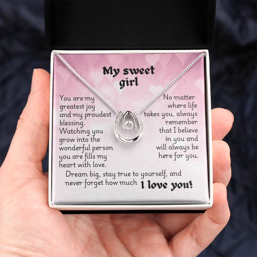 Lucky In Love Necklace - Heart 1