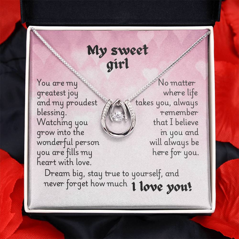 Lucky In Love Necklace - Heart 1