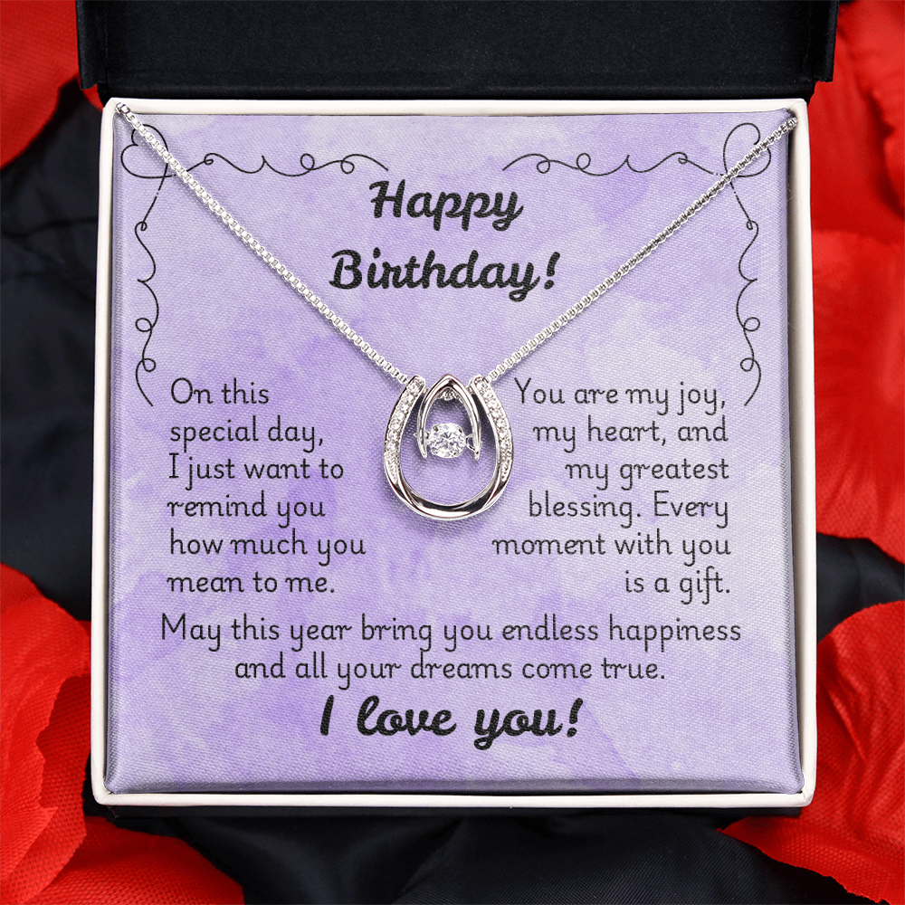 Lucky In Love Necklace - Birthday 1