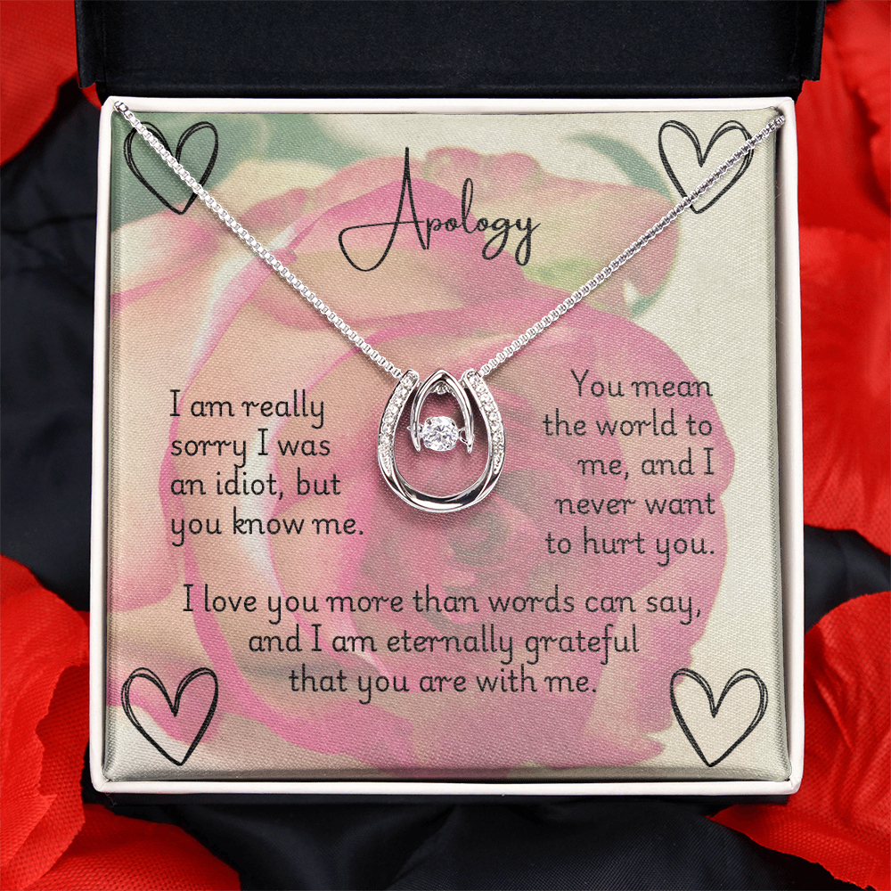 Lucky In Love Necklace - Apology