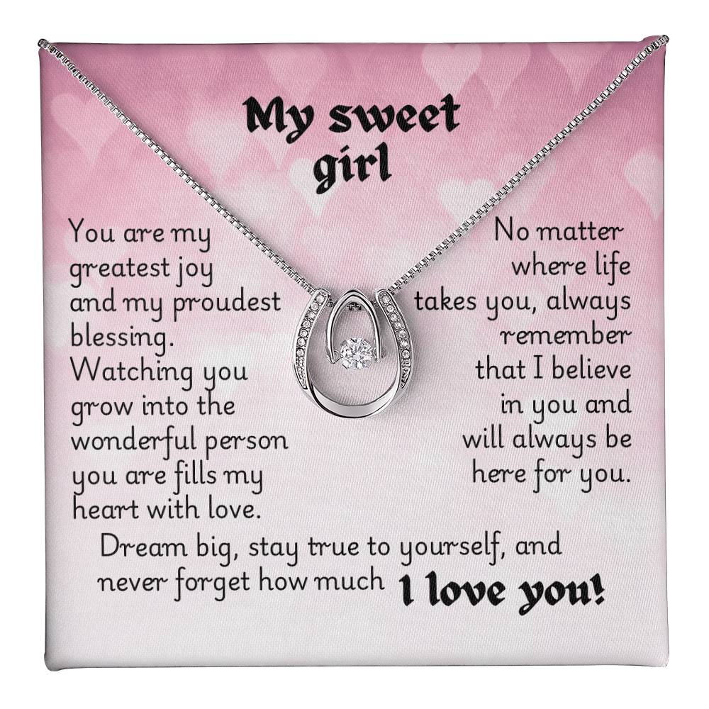 Lucky In Love Necklace - Heart 1