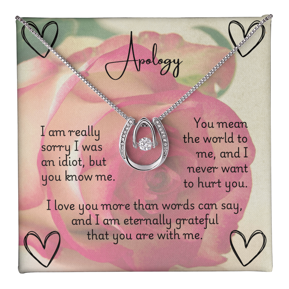 Lucky In Love Necklace - Apology