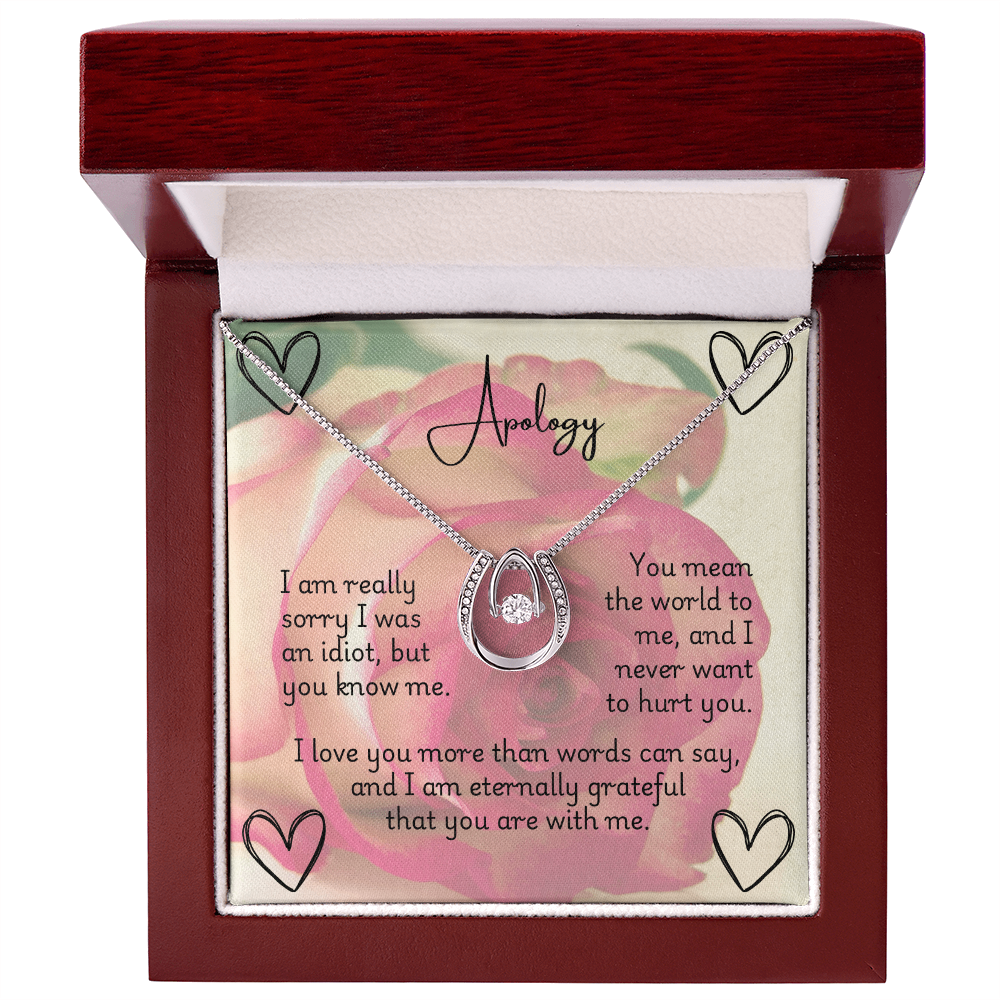 Lucky In Love Necklace - Apology