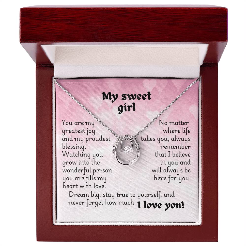 Lucky In Love Necklace - Heart 1