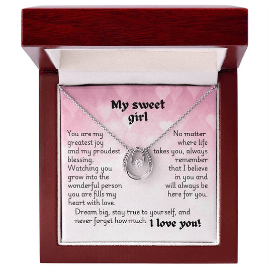 Lucky In Love Necklace - Heart 1