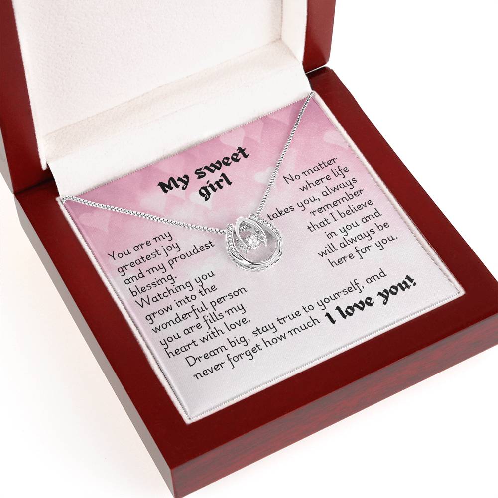 Lucky In Love Necklace - Heart 1