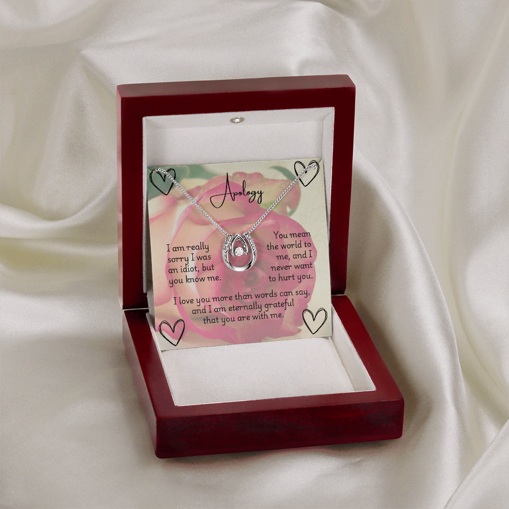 Lucky In Love Necklace - Apology