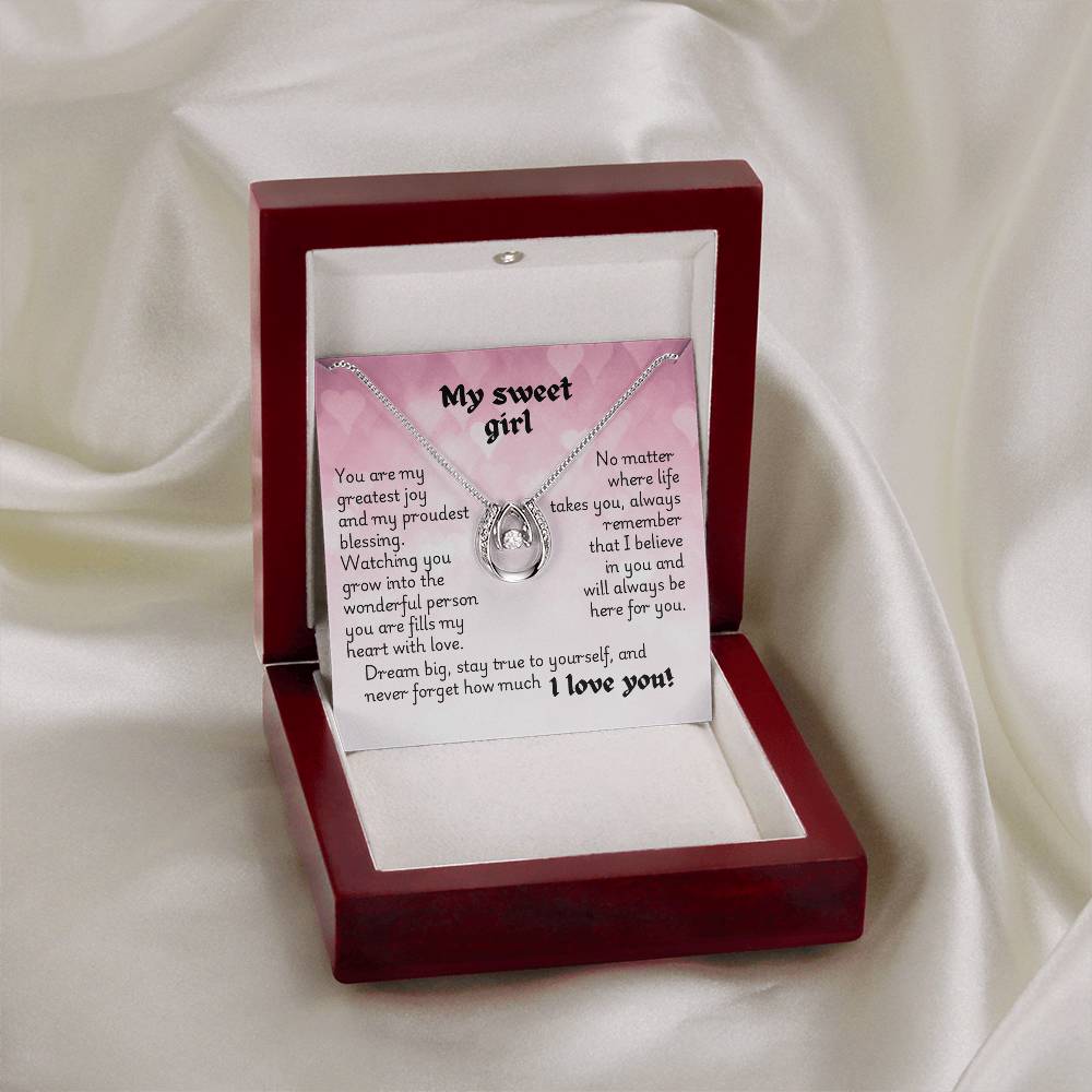 Lucky In Love Necklace - Heart 1