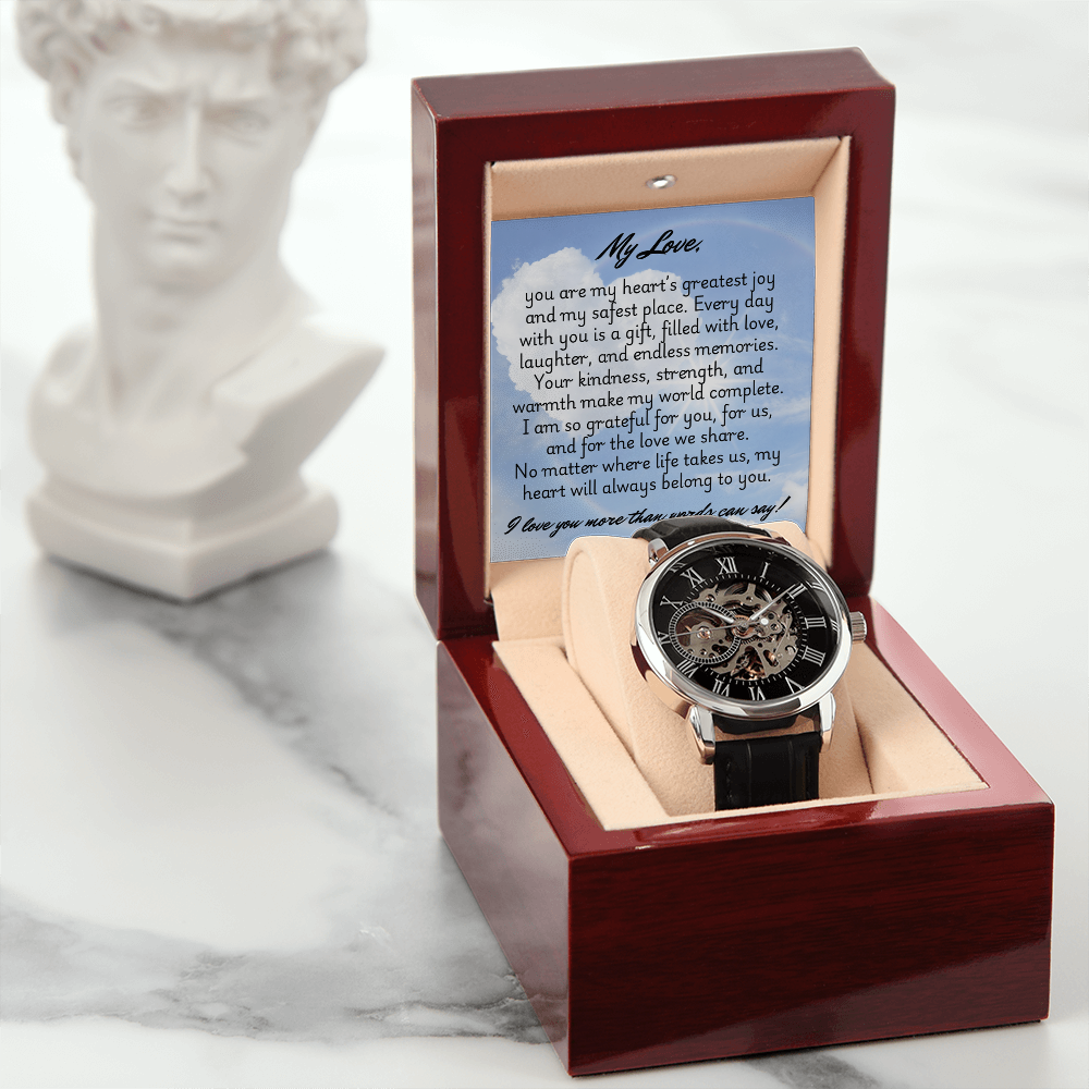 Openwork Watch - Husband 1