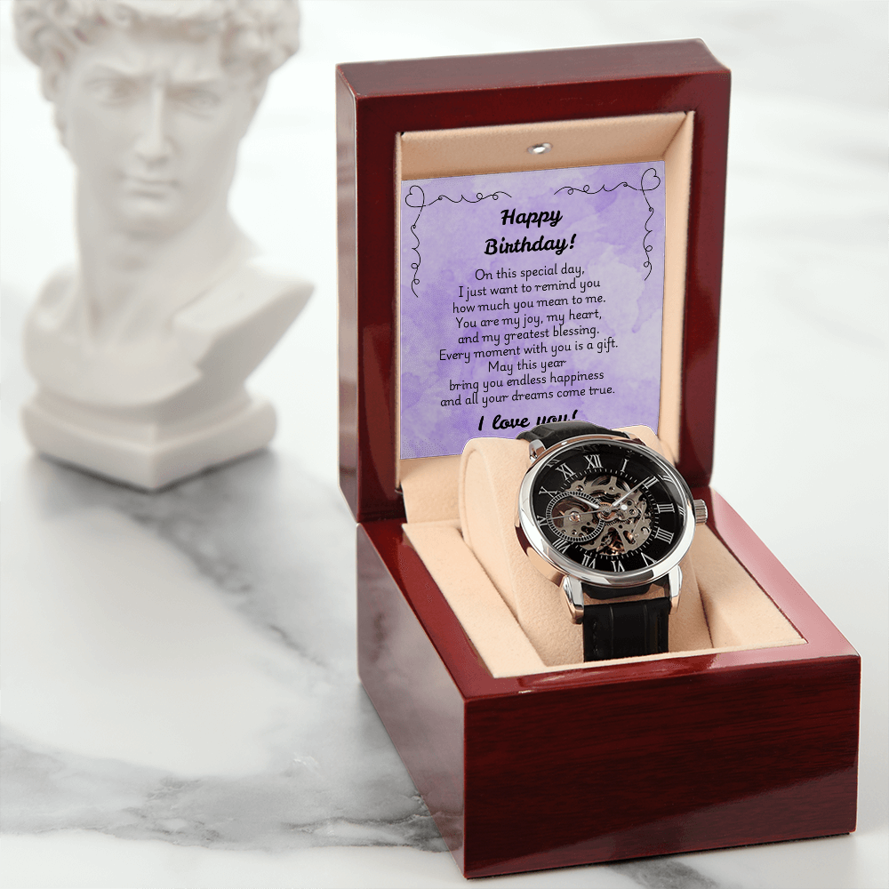 Openwork Watch - Birthday 1