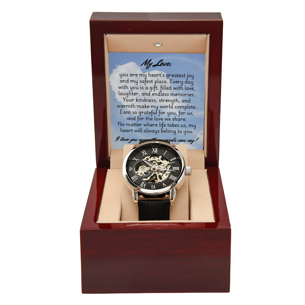 Openwork Watch - Husband 1