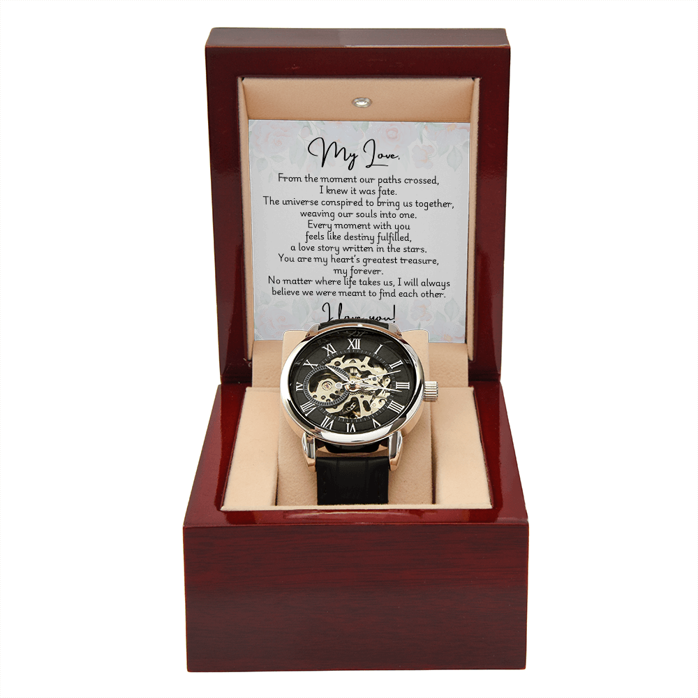 Openwork Watch - Fate