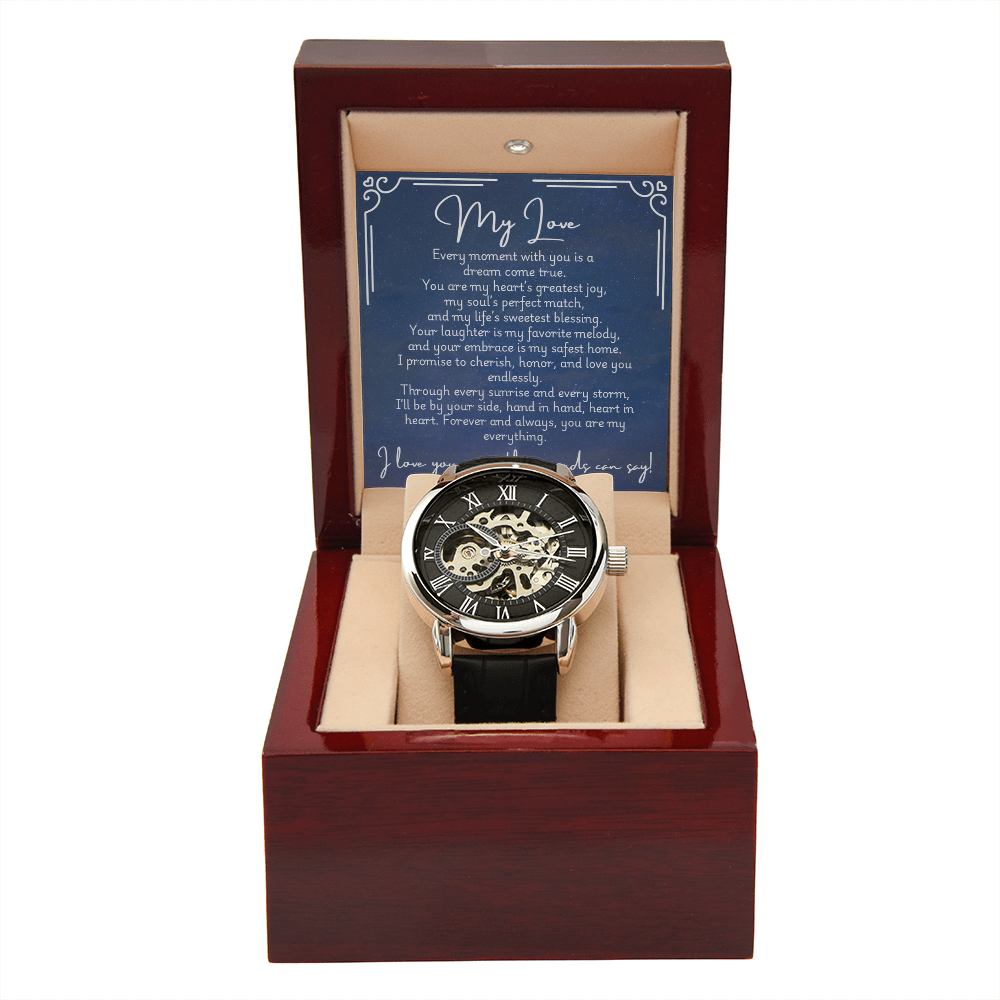 Openwork Watch - Fiancé 1