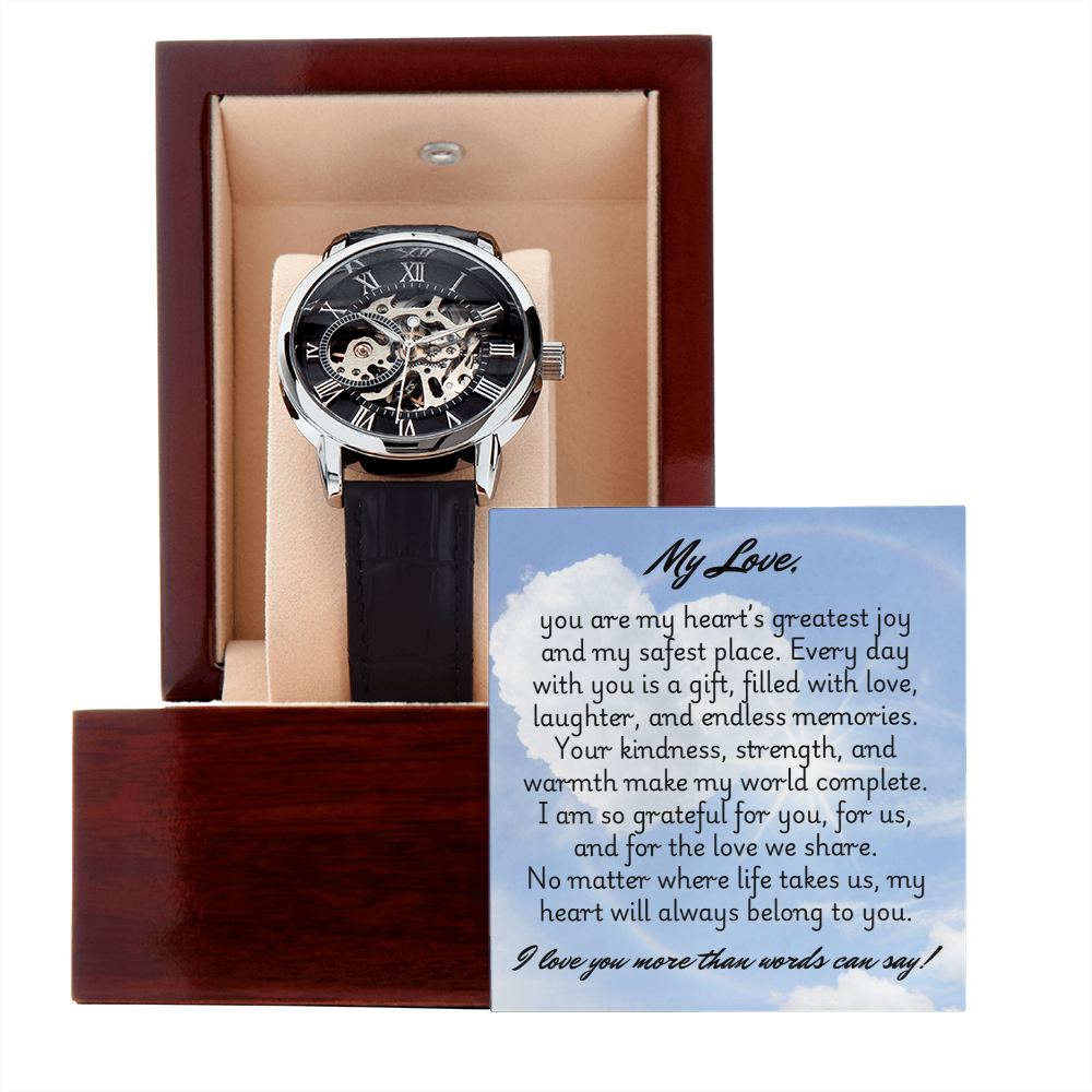 Openwork Watch - Husband 1