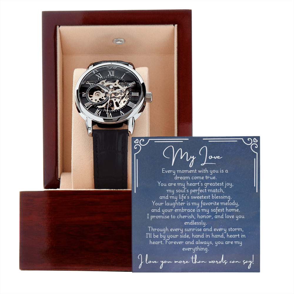 Openwork Watch - Fiancé 1