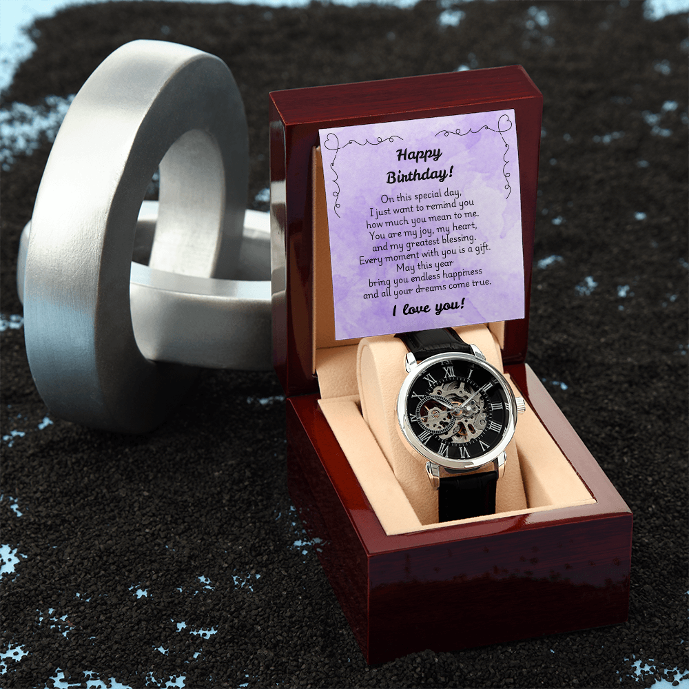 Openwork Watch - Birthday 1
