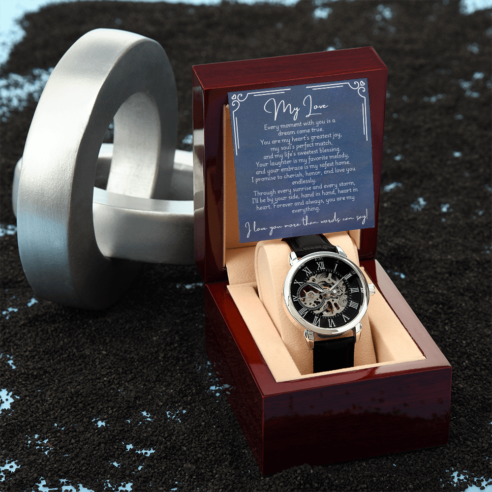 Openwork Watch - Fiancé 1