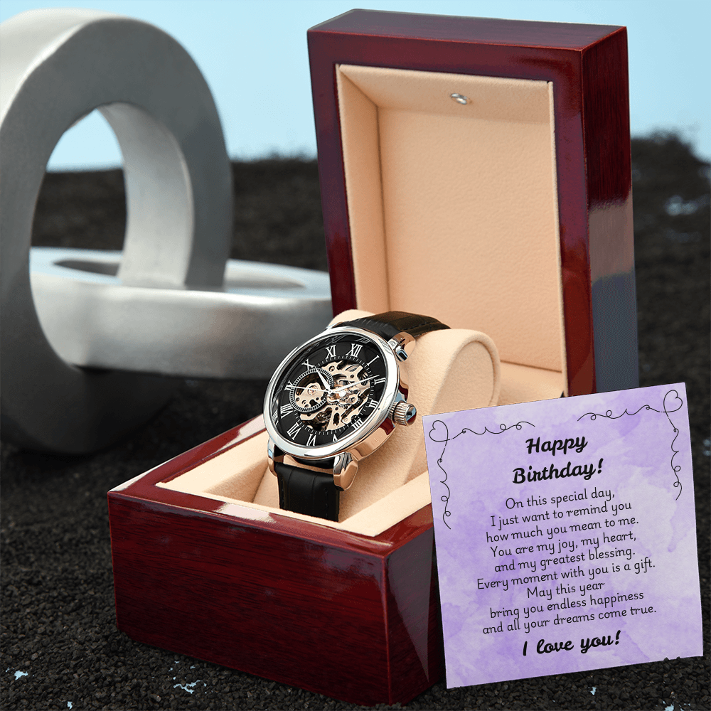 Openwork Watch - Birthday 1