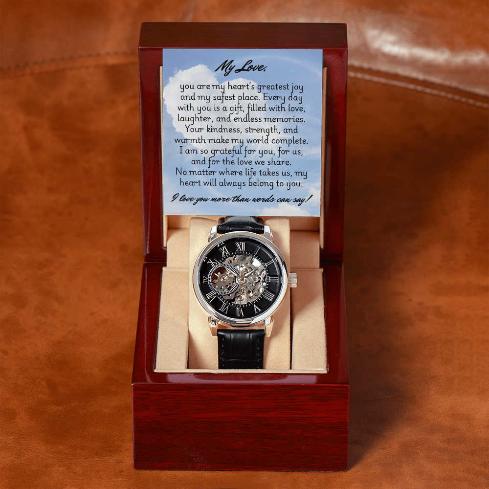 Openwork Watch - Husband 1