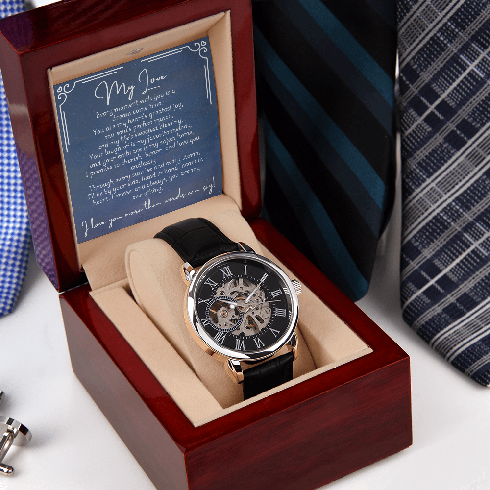 Openwork Watch - Fiancé 1