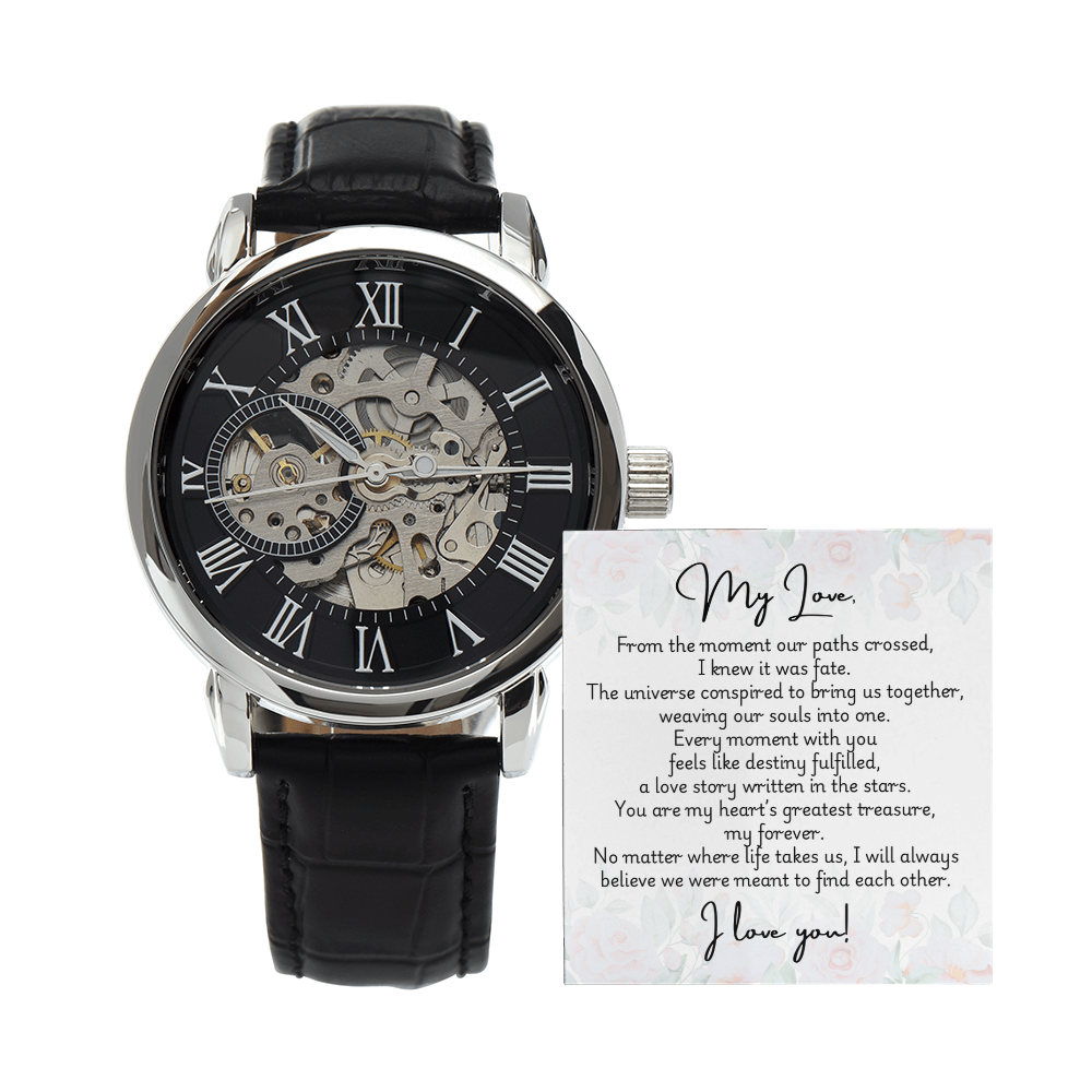 Openwork Watch - Fate