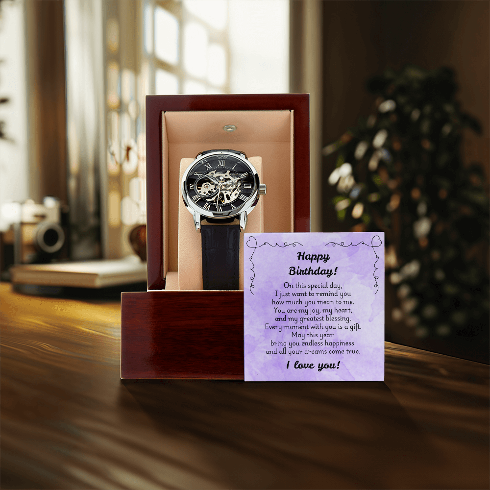 Openwork Watch - Birthday 1