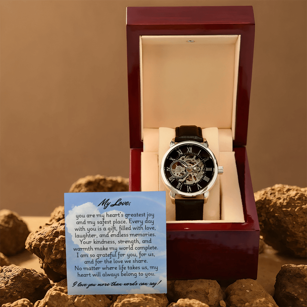 Openwork Watch - Husband 1