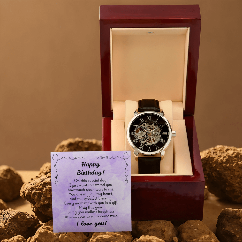 Openwork Watch - Birthday 1