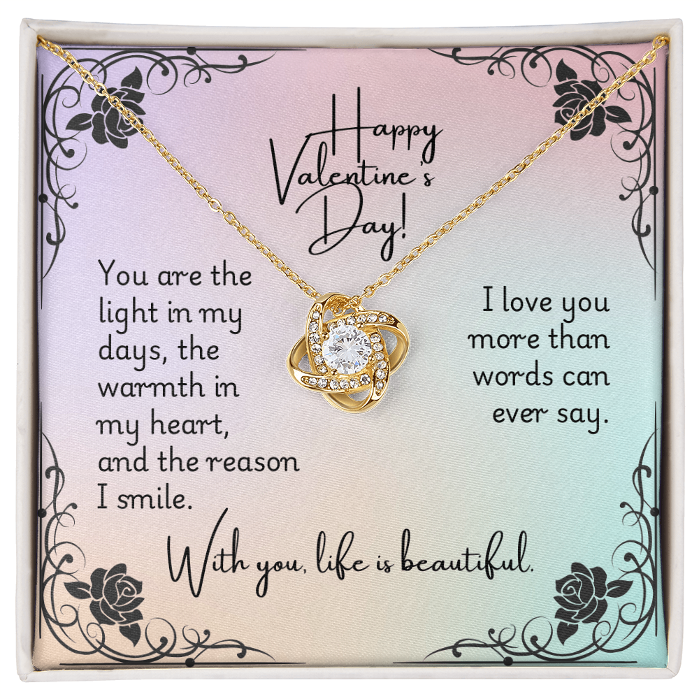 Love Knot Necklace - Valentine 1