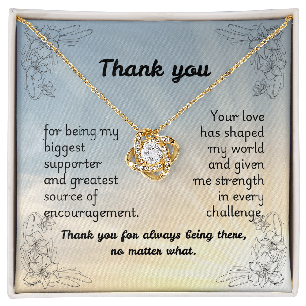 Love Knot Necklace - Support 2