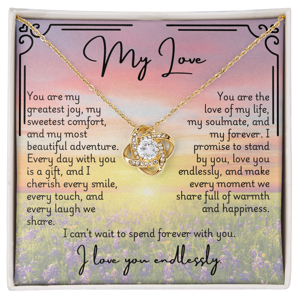 Love Knot Necklace - Fiancée 2
