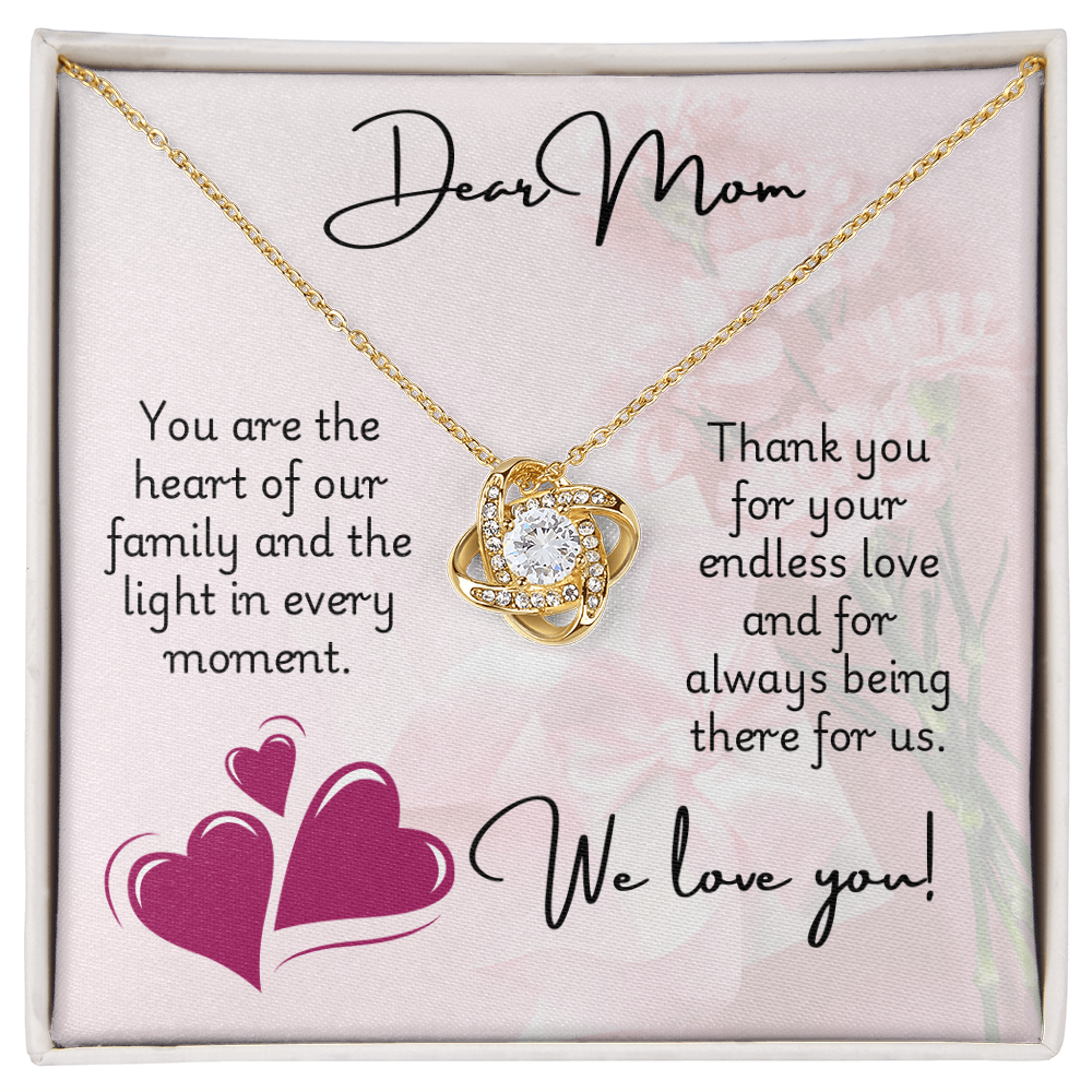 Love Knot Necklace - Mom 1