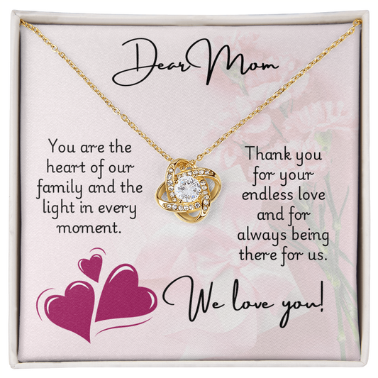 Love Knot Necklace - Mom 1