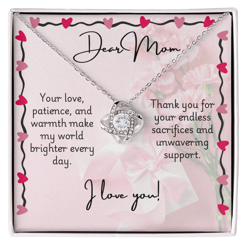 Love Knot Necklace - Mom 3