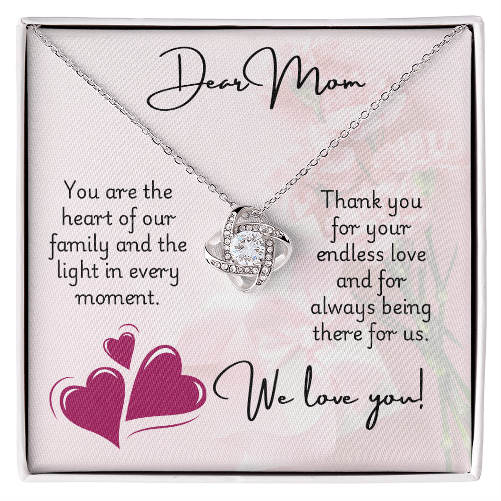 Love Knot Necklace - Mom 1