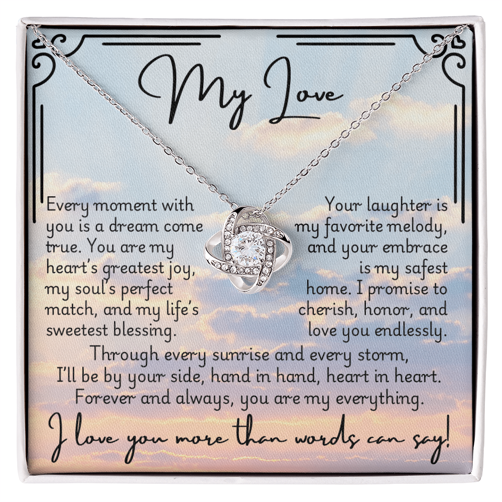 Love Knot Necklace - Fiancée 1