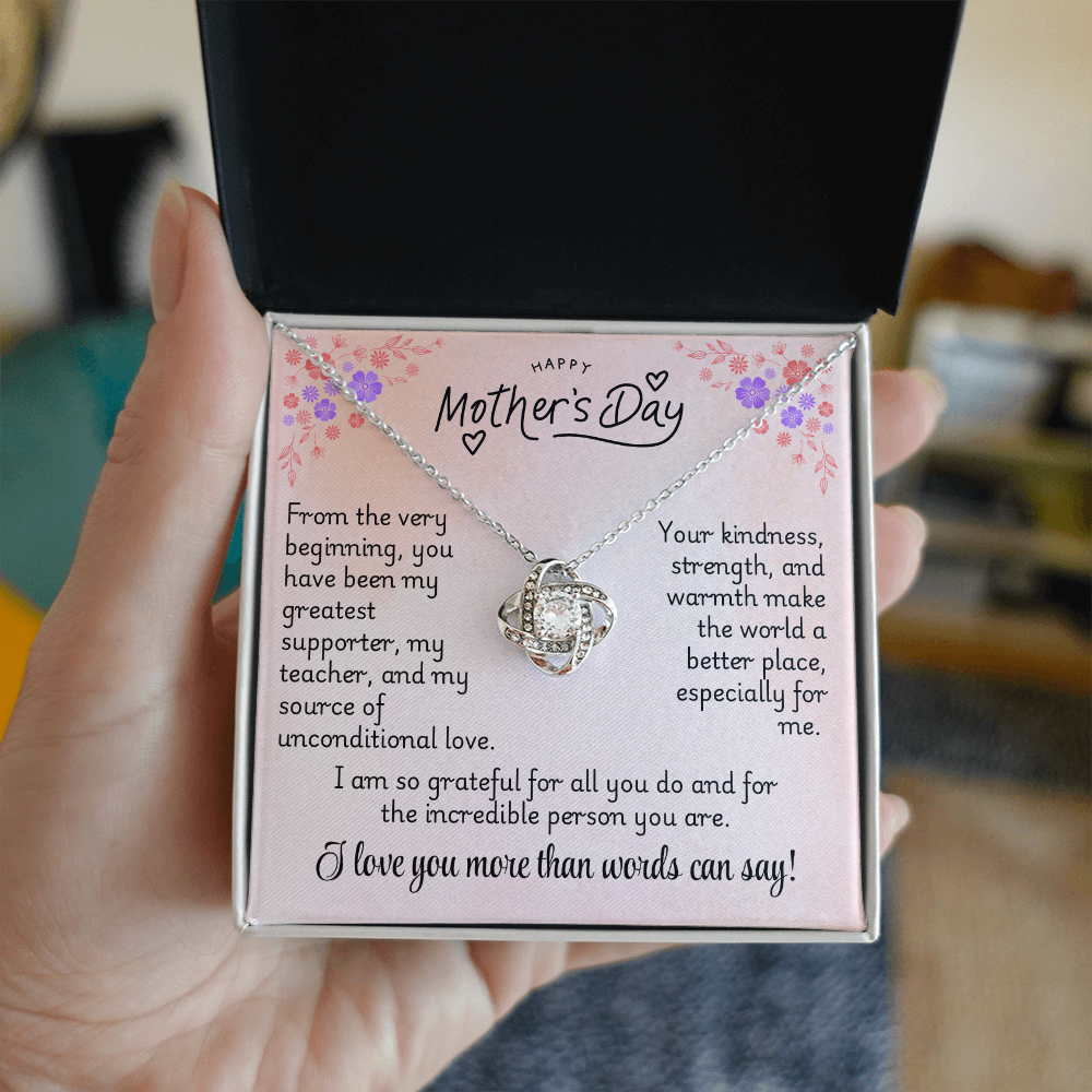 Love Knot Necklace - Mom 4
