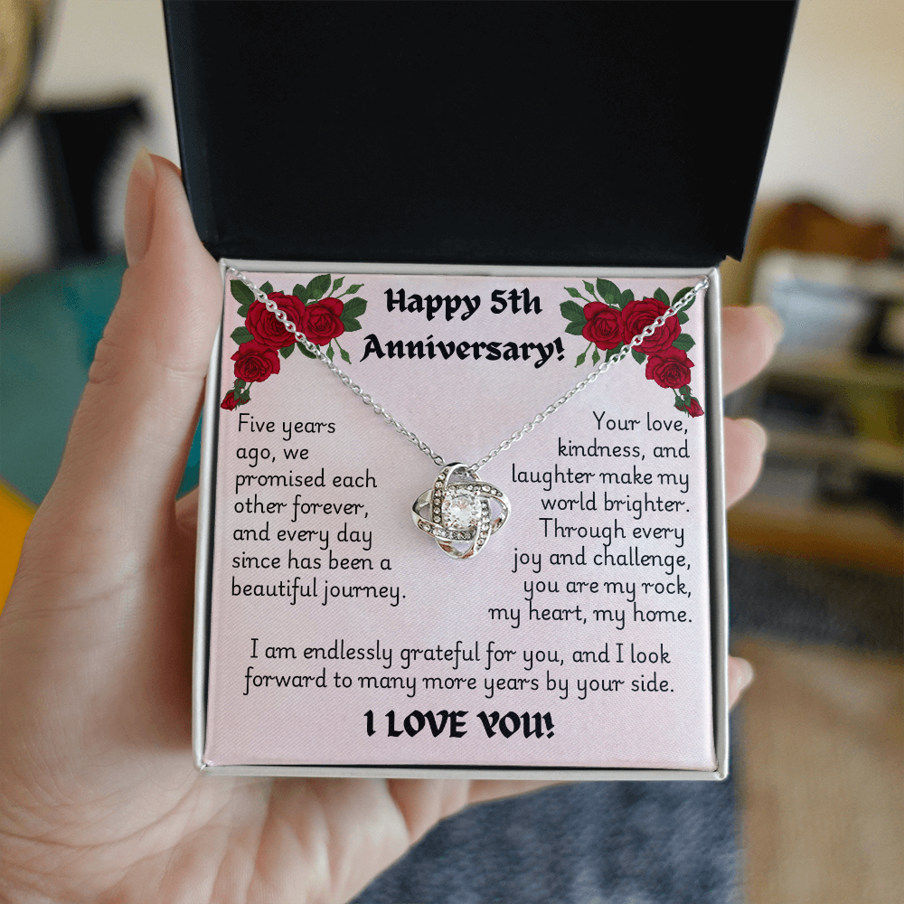 Love Knot Necklace - Anniversary 5