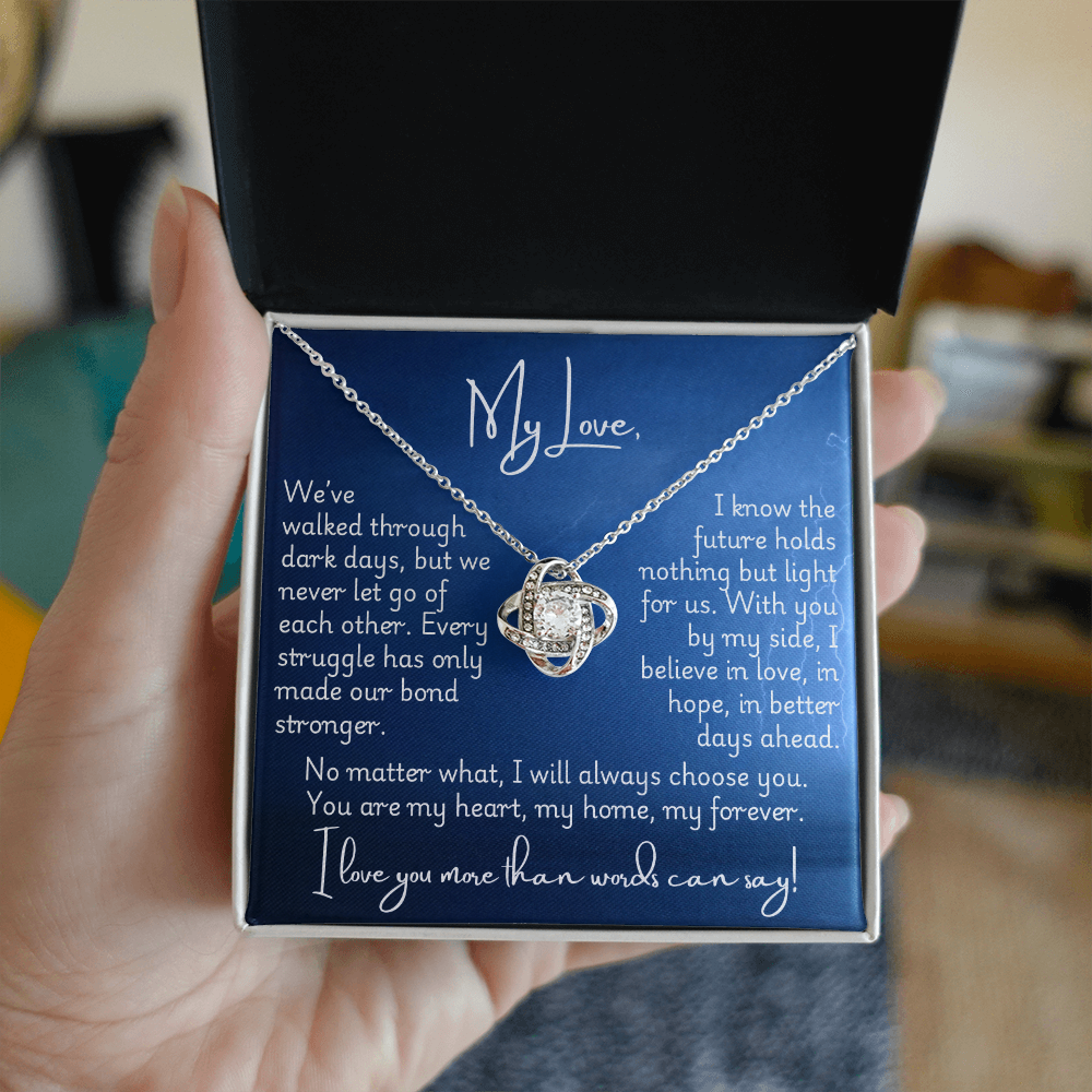 Love Knot Necklace - Strong