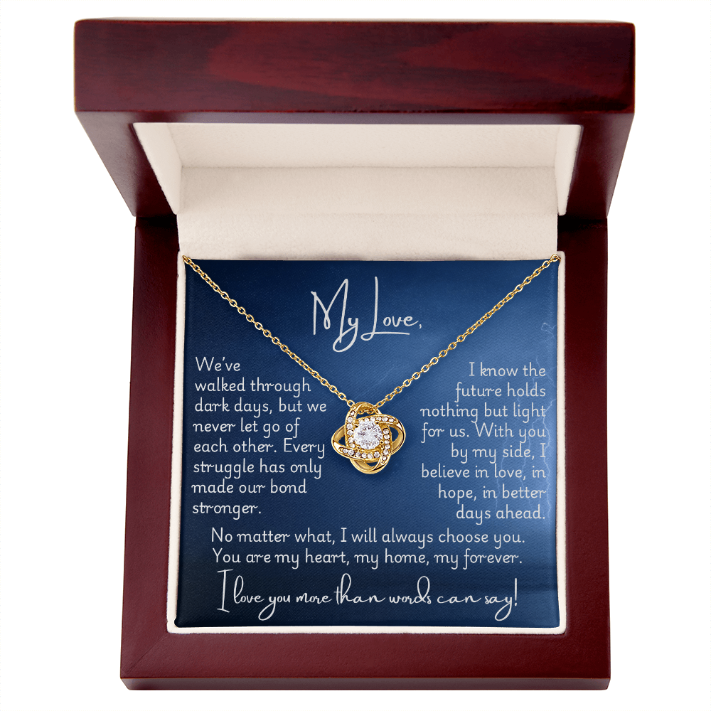 Love Knot Necklace - Strong