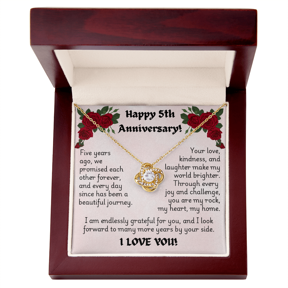 Love Knot Necklace - Anniversary 5