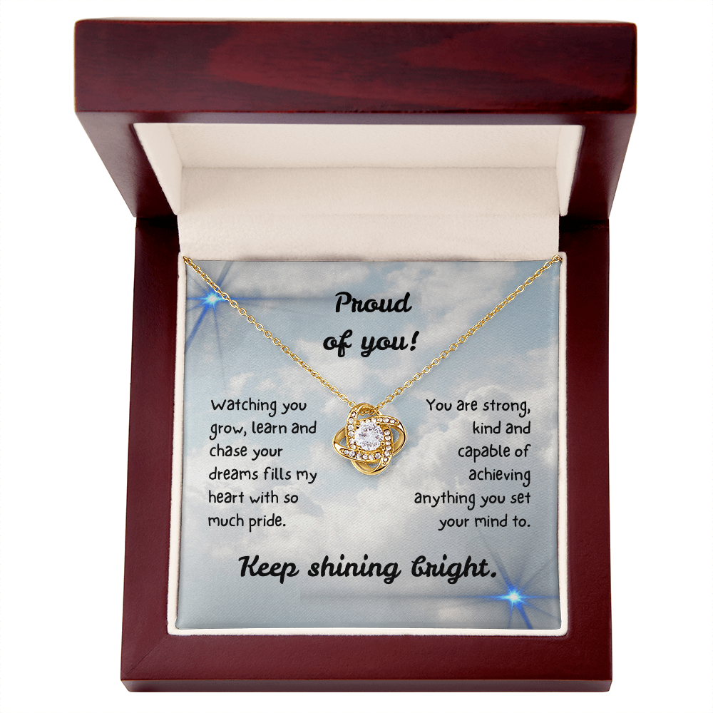Love Knot Necklace - Proud of you - Dreams