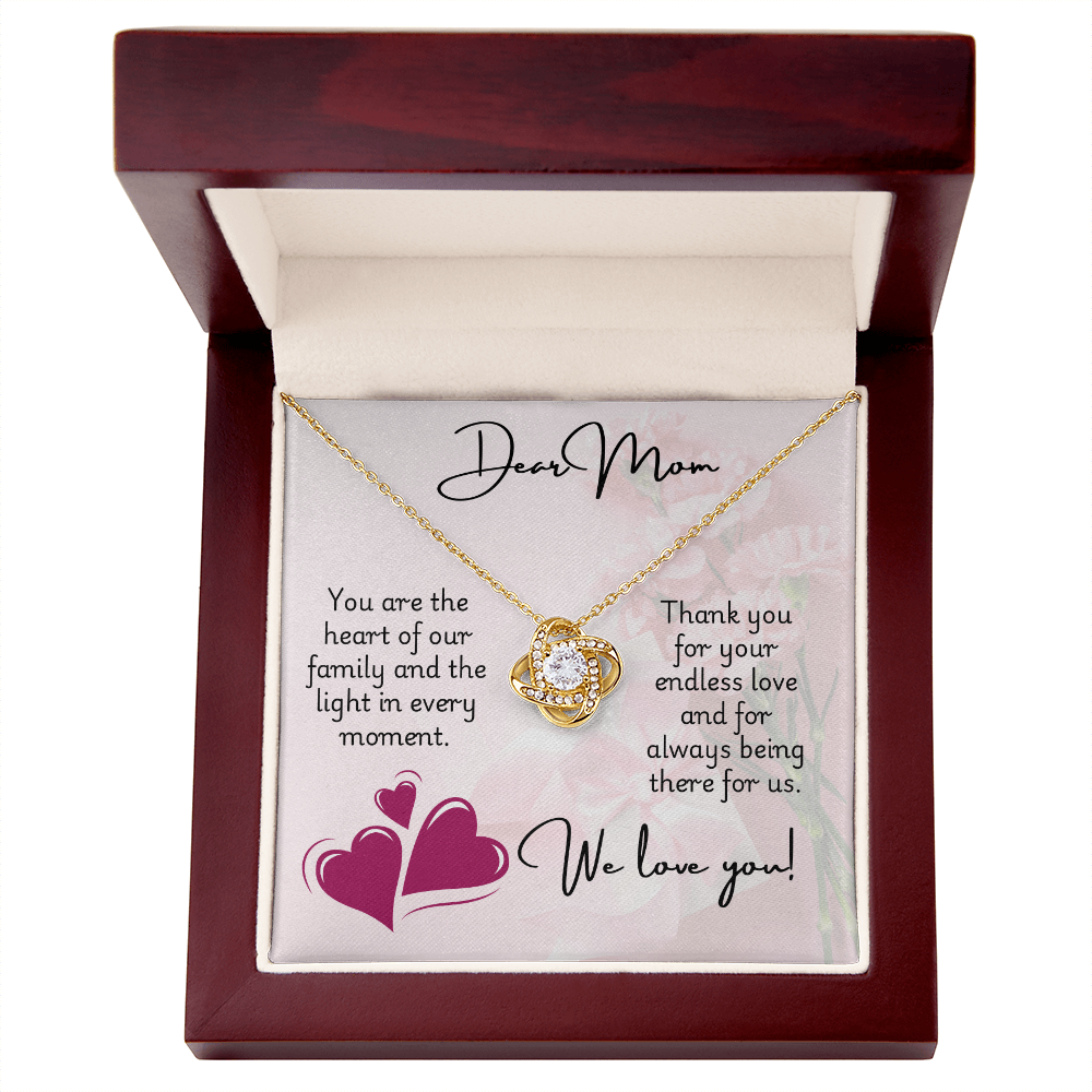 Love Knot Necklace - Mom 1