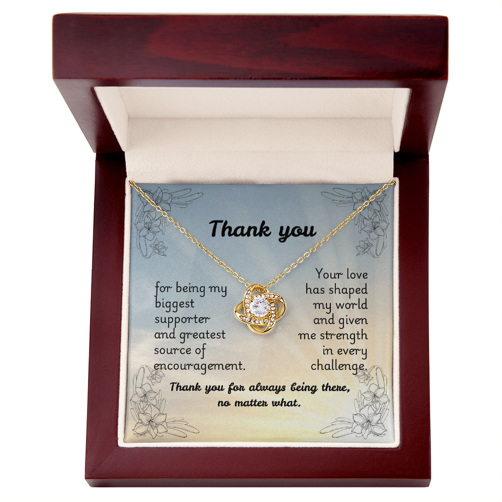 Love Knot Necklace - Support 2