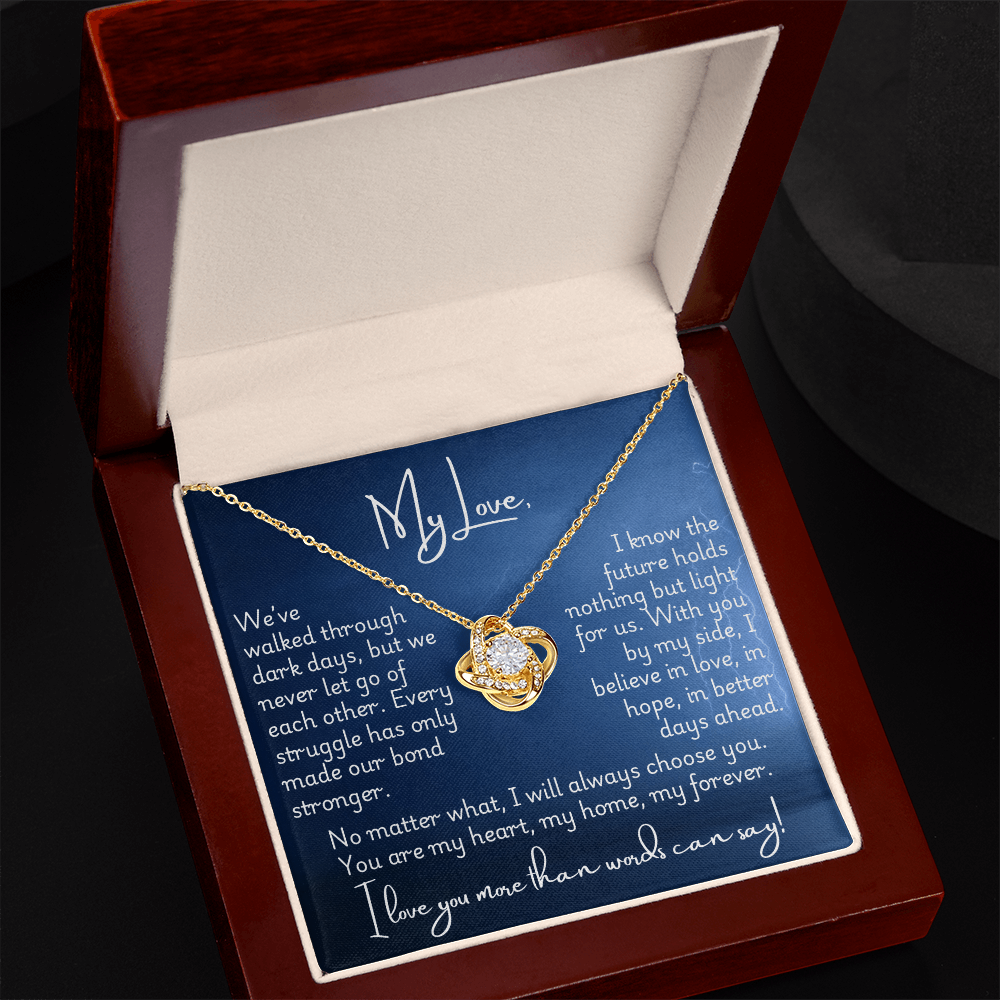 Love Knot Necklace - Strong