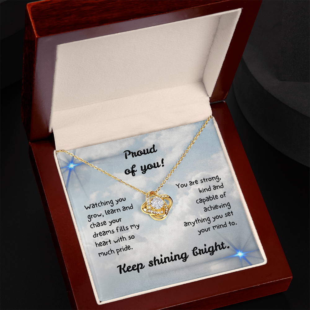 Love Knot Necklace - Proud of you - Dreams